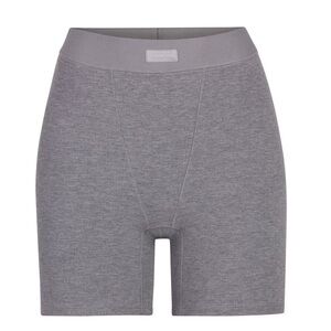 Skims Soft Lounge Boxer Heather Grey NWT
